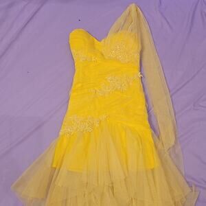 Smooth ballroom dance dress gown
